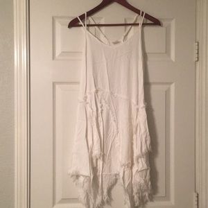 Strapped fringe Free People dress